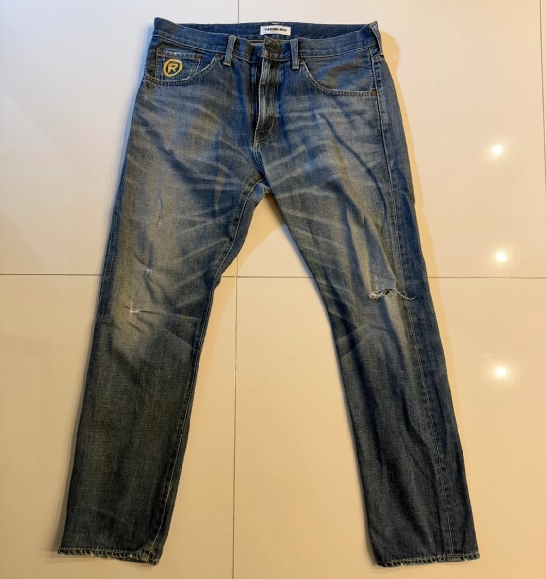 베이프 스타 OG 니고 데님 팬츠 상품이미지6