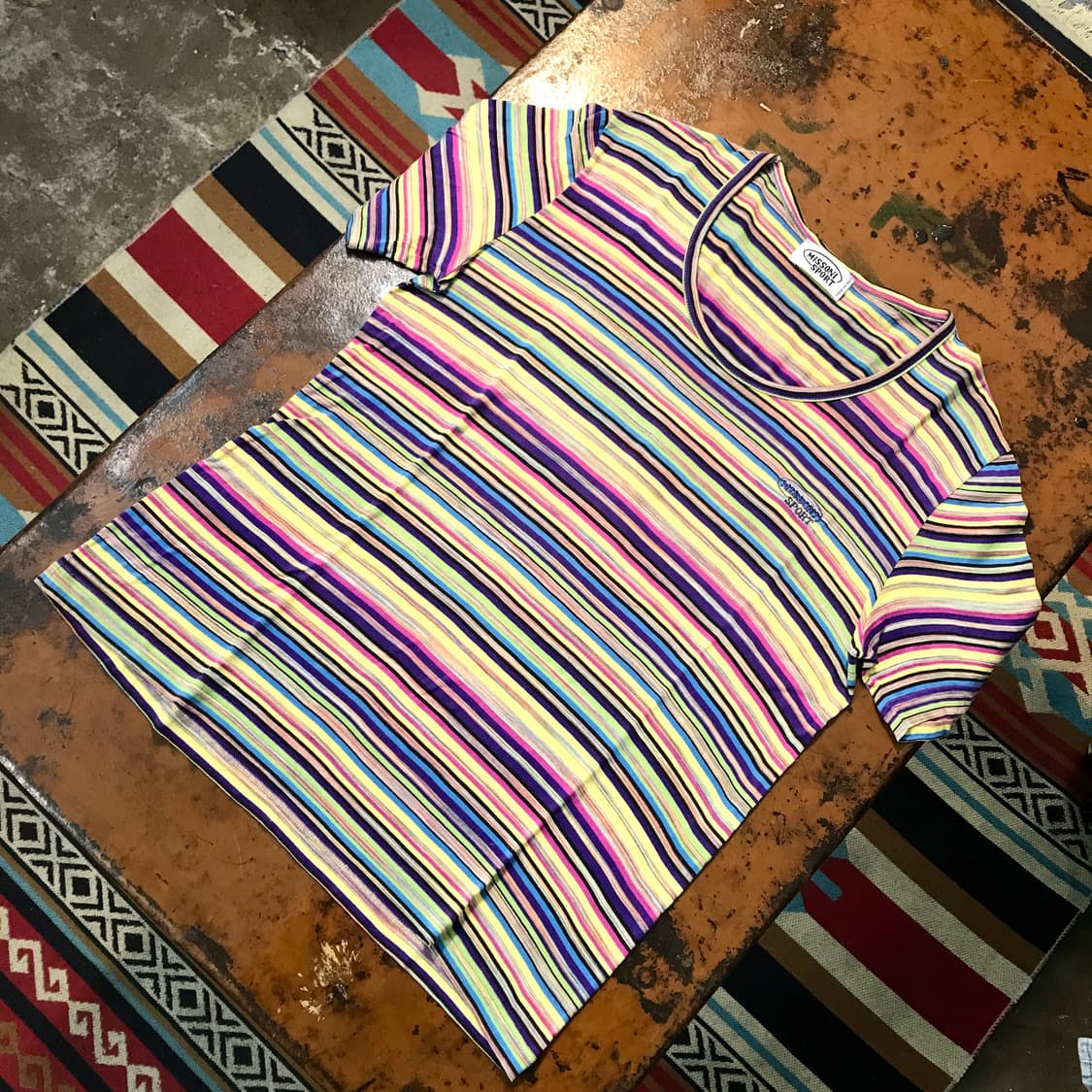 Italy 미쏘니 익스트림 컬러링 숏 슬리브 여성 66 사이즈 상품이미지2