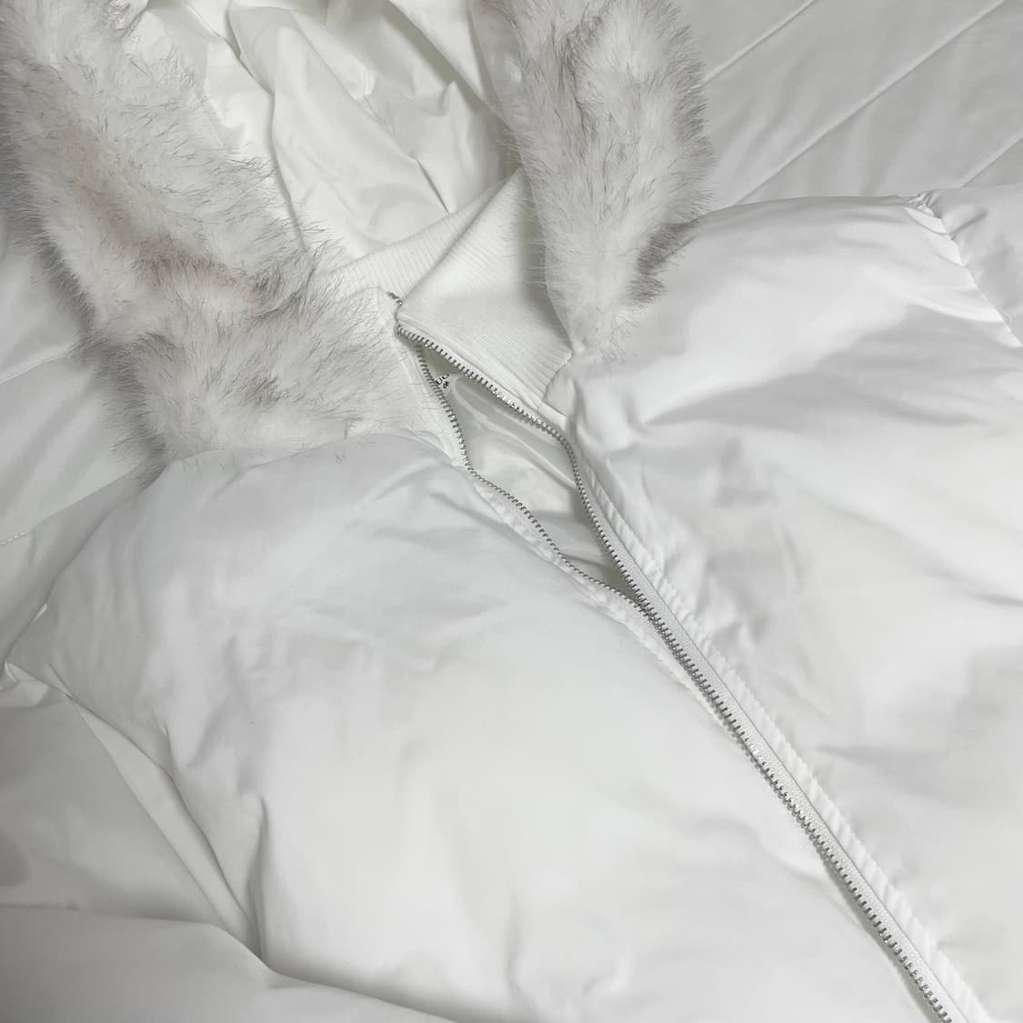 Stc 엣팃시 마켓 화이트 패딩 진리 빈티지 핀터깔 갸루 상품이미지2