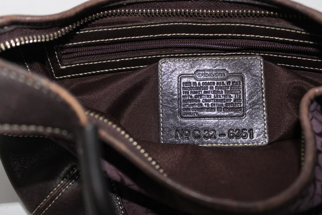 2000s COACH y2k 코치 모노그램 미니백 상품이미지6