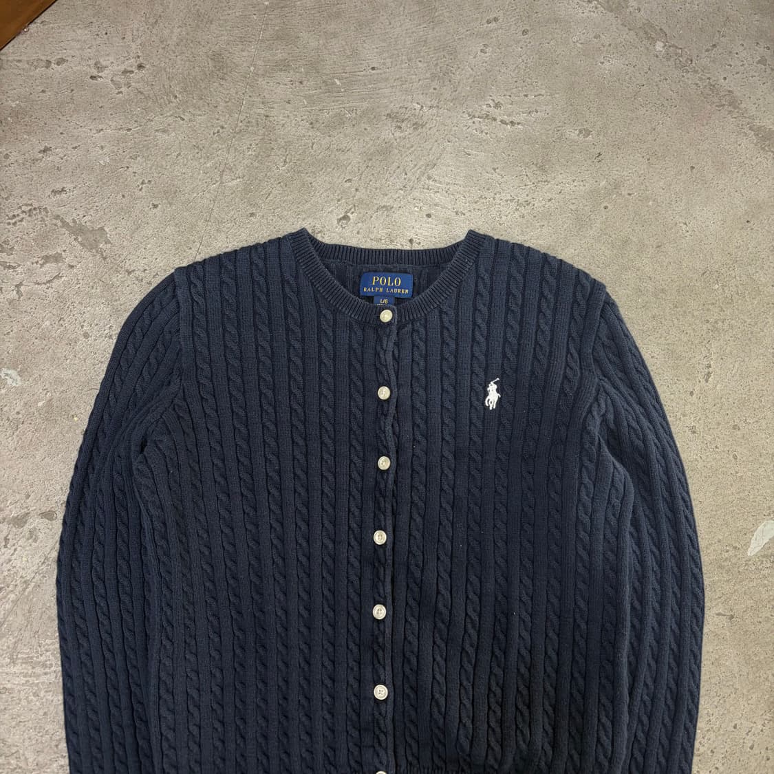 폴로 네이비 가디건[2318] 상품이미지2