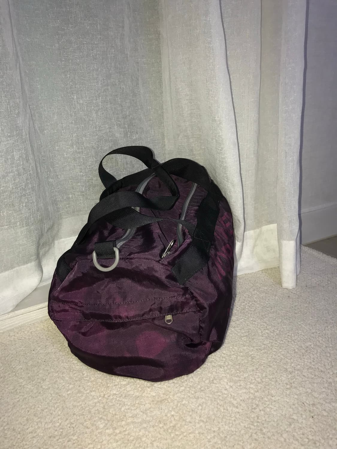 노스페이스 빈티지 버건디 딥퍼플 더블팩 백팩 상품이미지4
