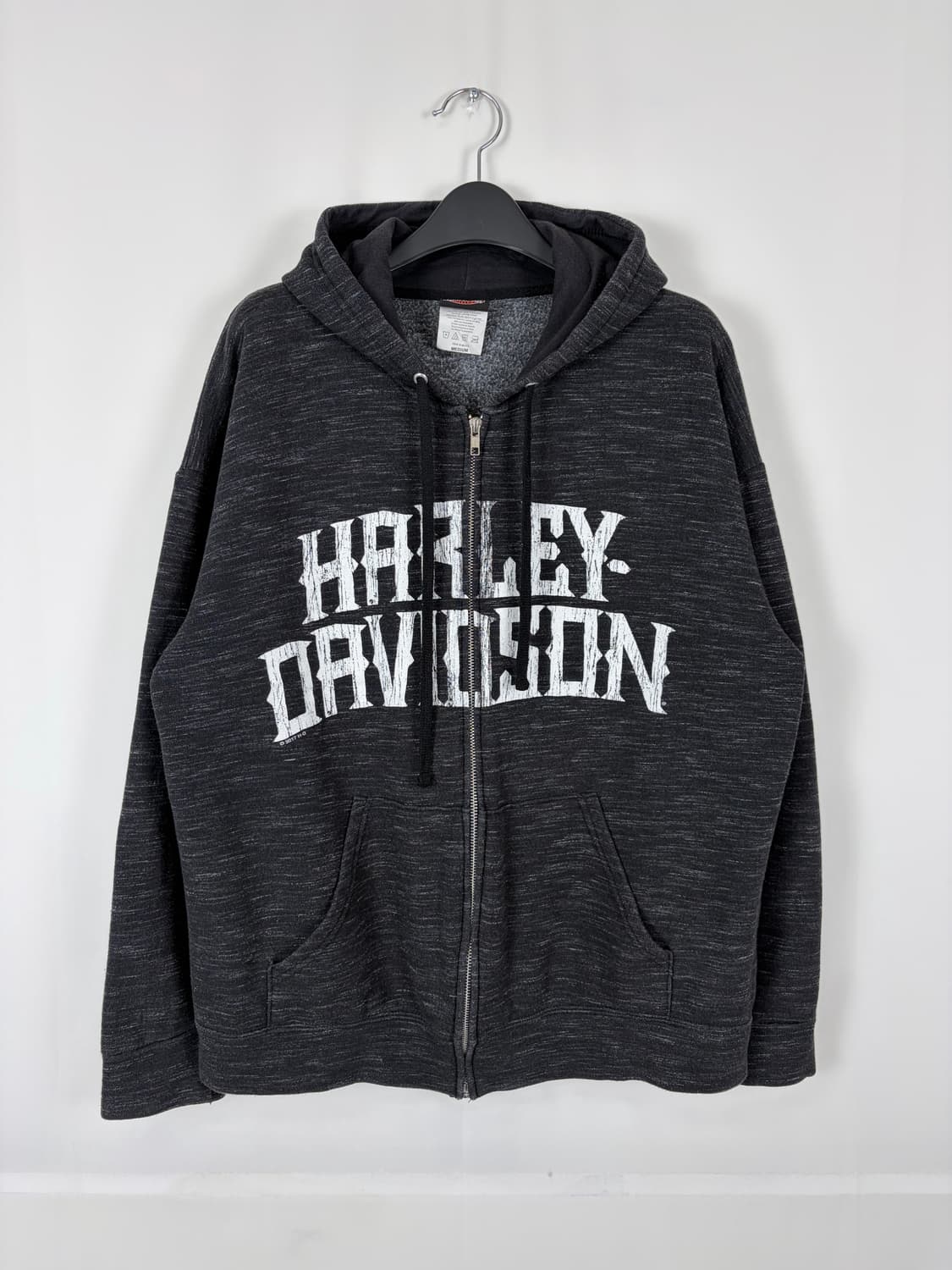 a265) 할리데이비슨 빅로고 후드집업 상품이미지2