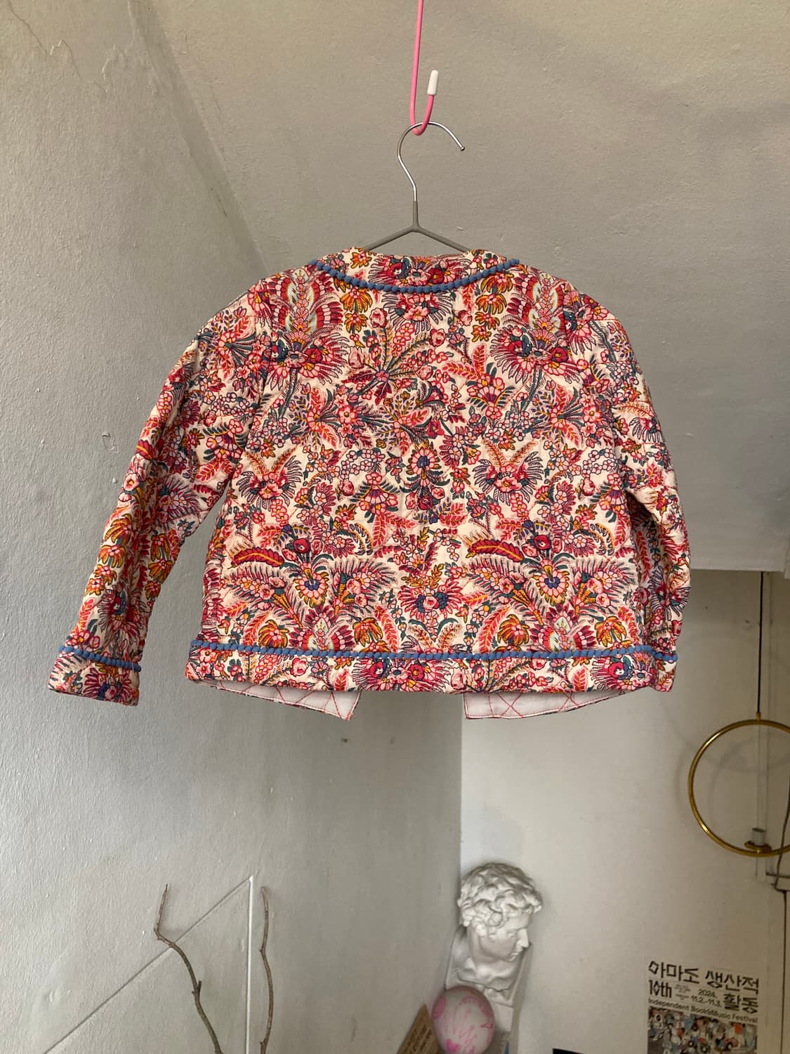 *KIDS* 플라워패턴 누빔 자켓 상품이미지5