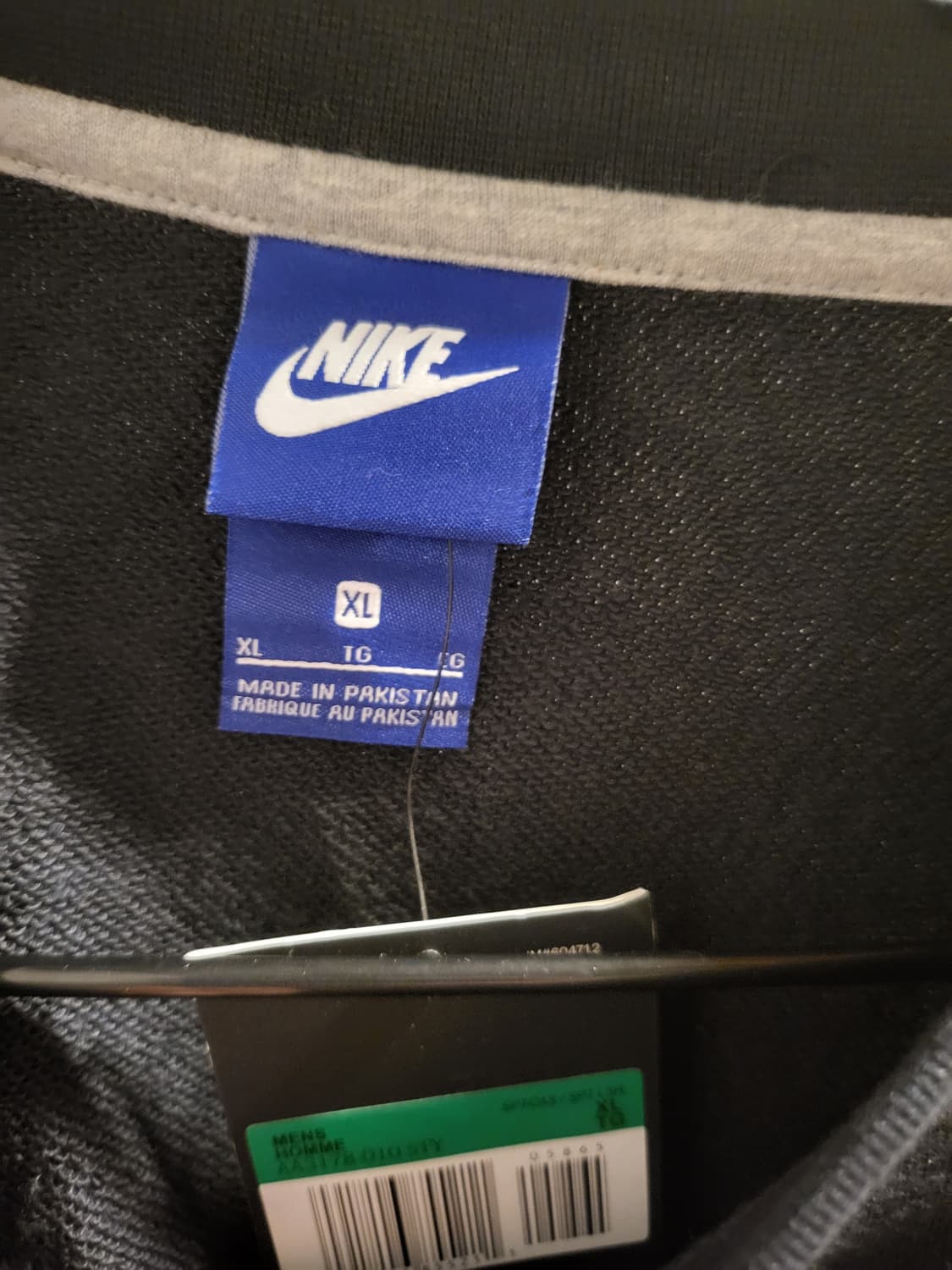 [XL]나이키 블랙 맨투맨  새상품 상품이미지3