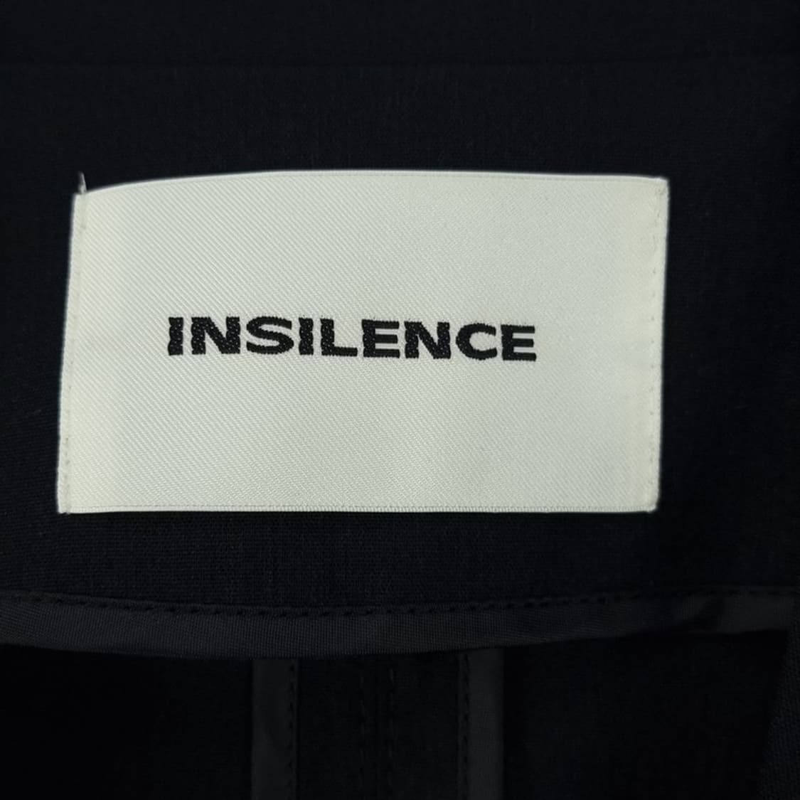 인사일런스 투버튼 오버핏 블레이저 블랙 M16564 상품이미지6