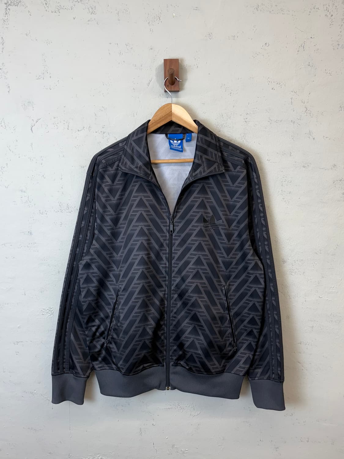 아디다스 빈티지 파이어버드 패턴 트랙탑 져지 상품이미지1