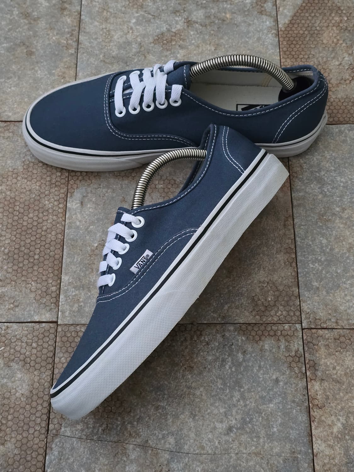 (255)반스 어센틱 네이비 스니커즈 상품이미지4