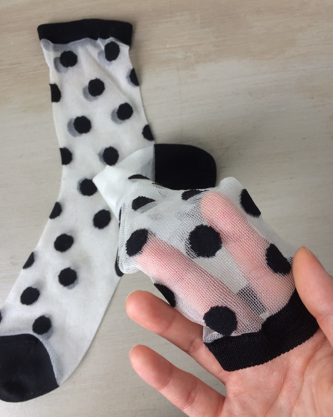 dot pattern socks 상품이미지2
