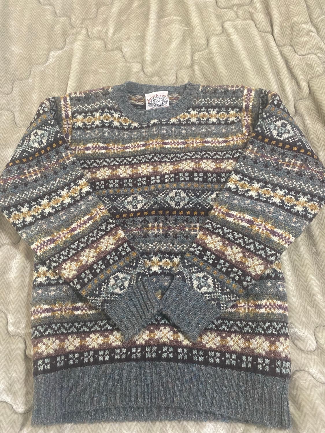 Jamieson’s 페어아일니트M 상품이미지1