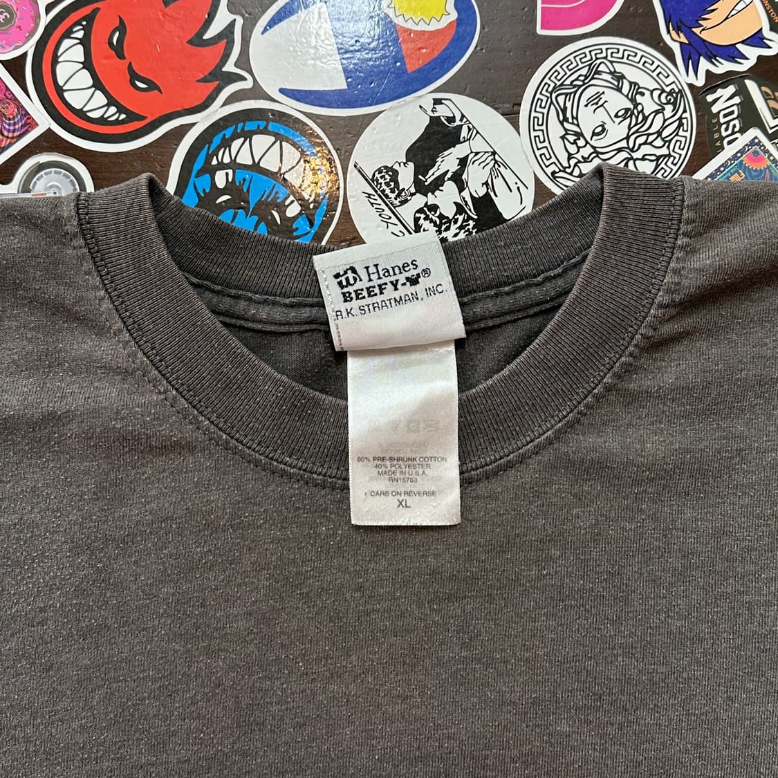 00s USA 할리데이비슨 페이디드 롱슬리브 티셔츠 XL 상품이미지9