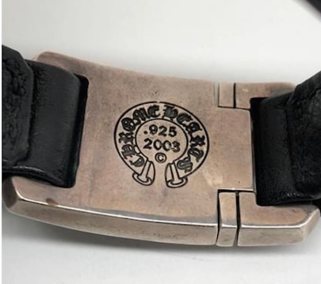 크롬하츠 가죽팔찌 상품이미지3