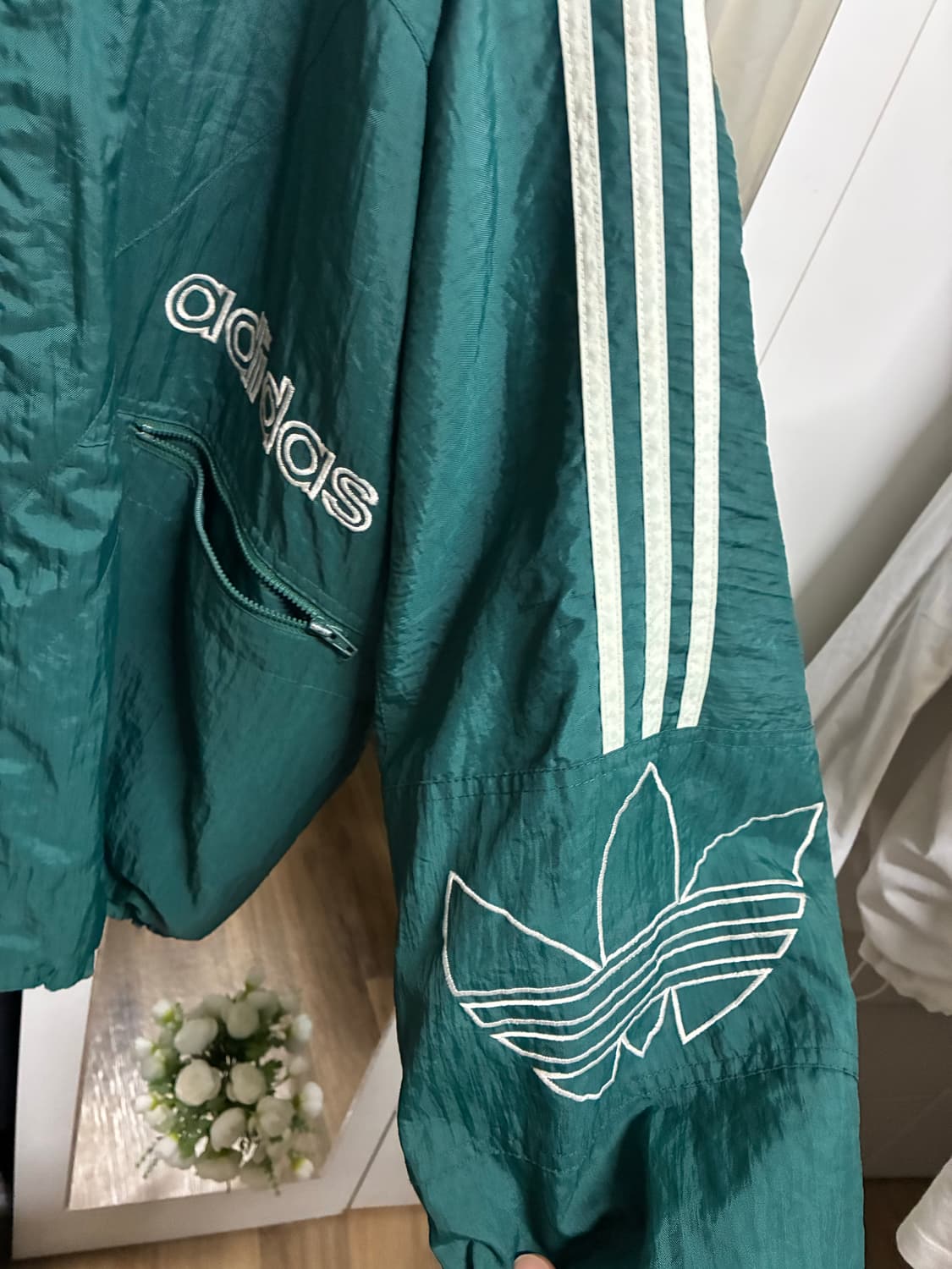 아디다스 빈티지 바람막이 L/100 상품이미지3