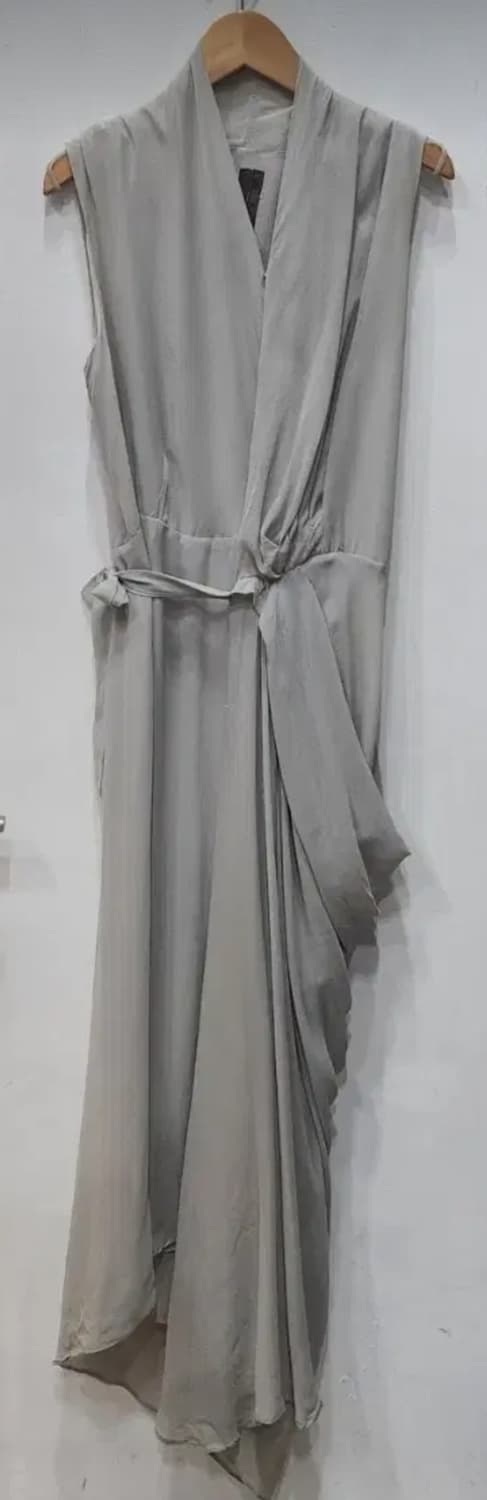 릭오웬스 실크 드레이프 원피스 그레이 이태리42 상품이미지1
