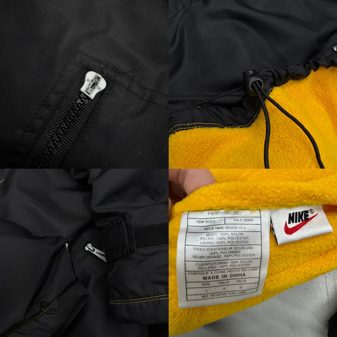 나이키 90s 리버시블 빅로고 아노락 올드스쿨 점퍼 플리스 상품이미지10