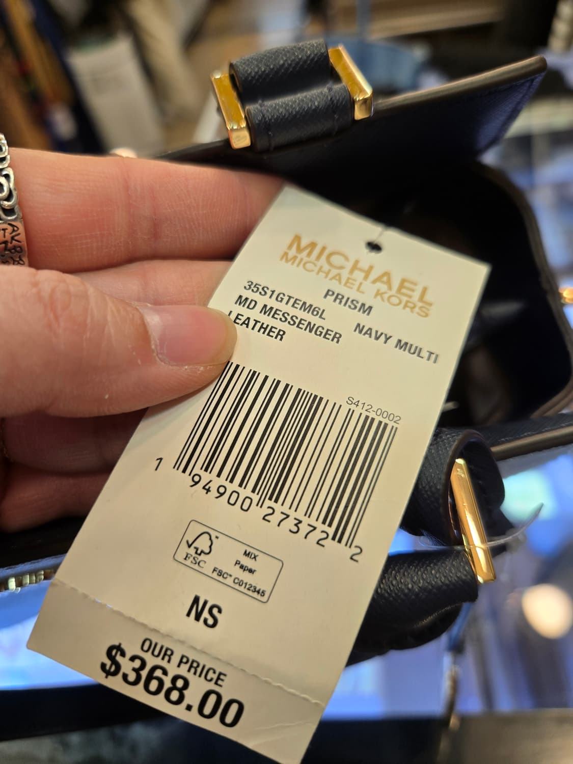 마이클코어스 프리즘 미디엄 메신저 사첼백 상품이미지5