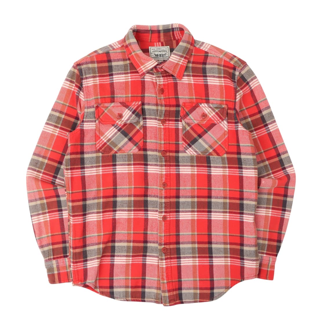 리바이스 플란넬 워크 체크 셔츠 상품이미지1