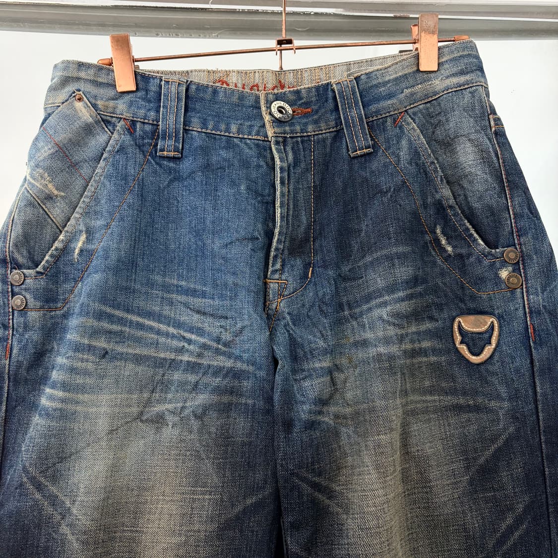 버커루 신치백 부츠컷 데님 팬츠 상품이미지7