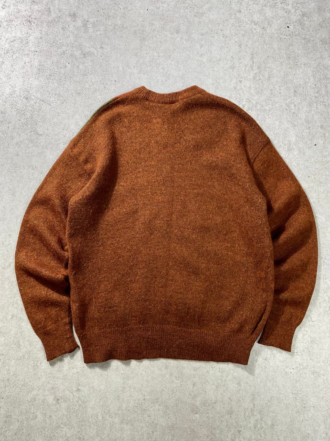 [95] 90s Lacoste 라코스테 빈티지 브라운 울 니트 상품이미지5