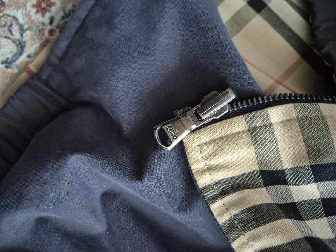 영국 제조 버버리 리버시블 집업 상품이미지4