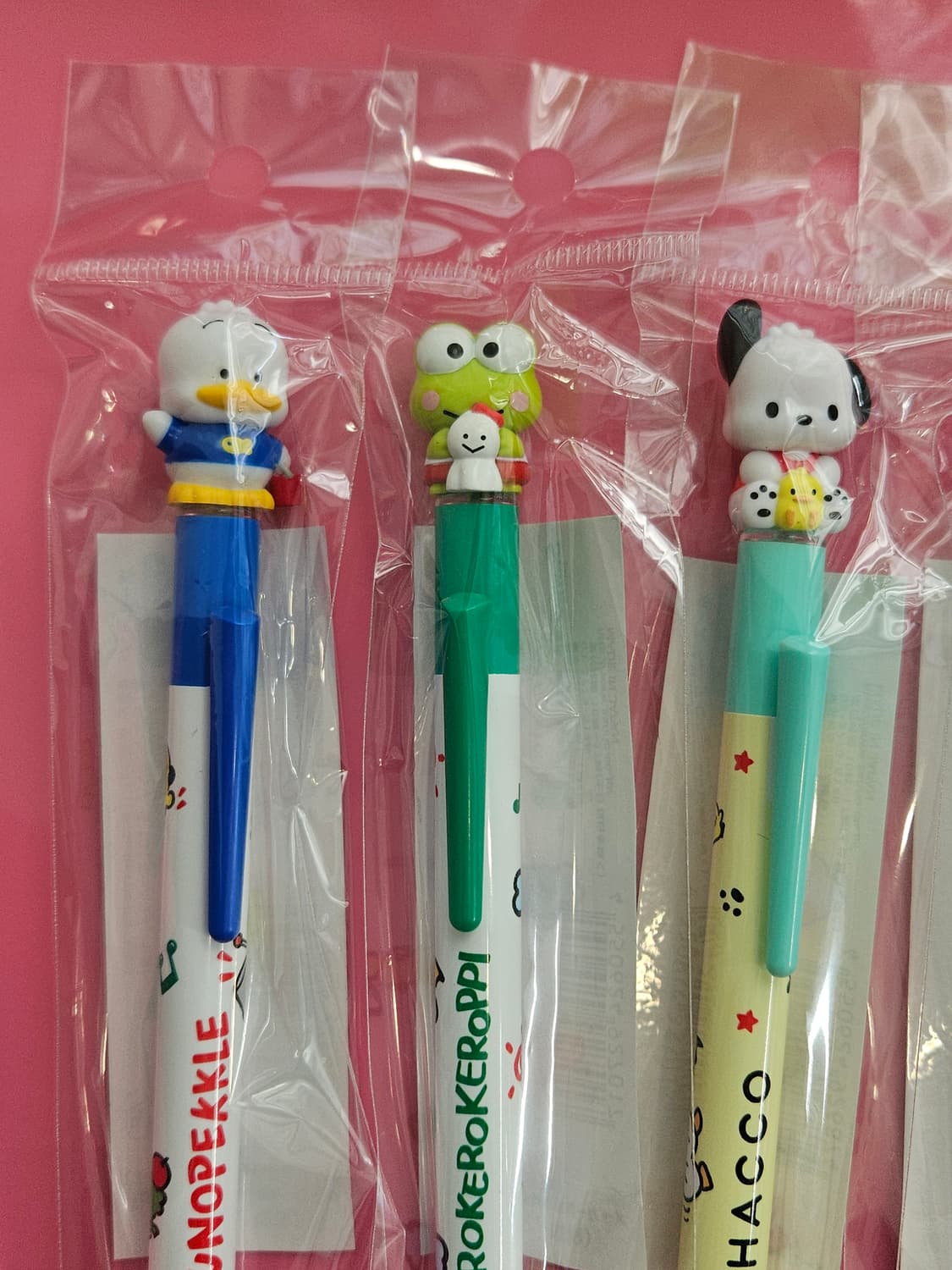 배드배츠마루 키티 포차코 케로케로피 아히루노페클 마스코트 볼펜 상품이미지2