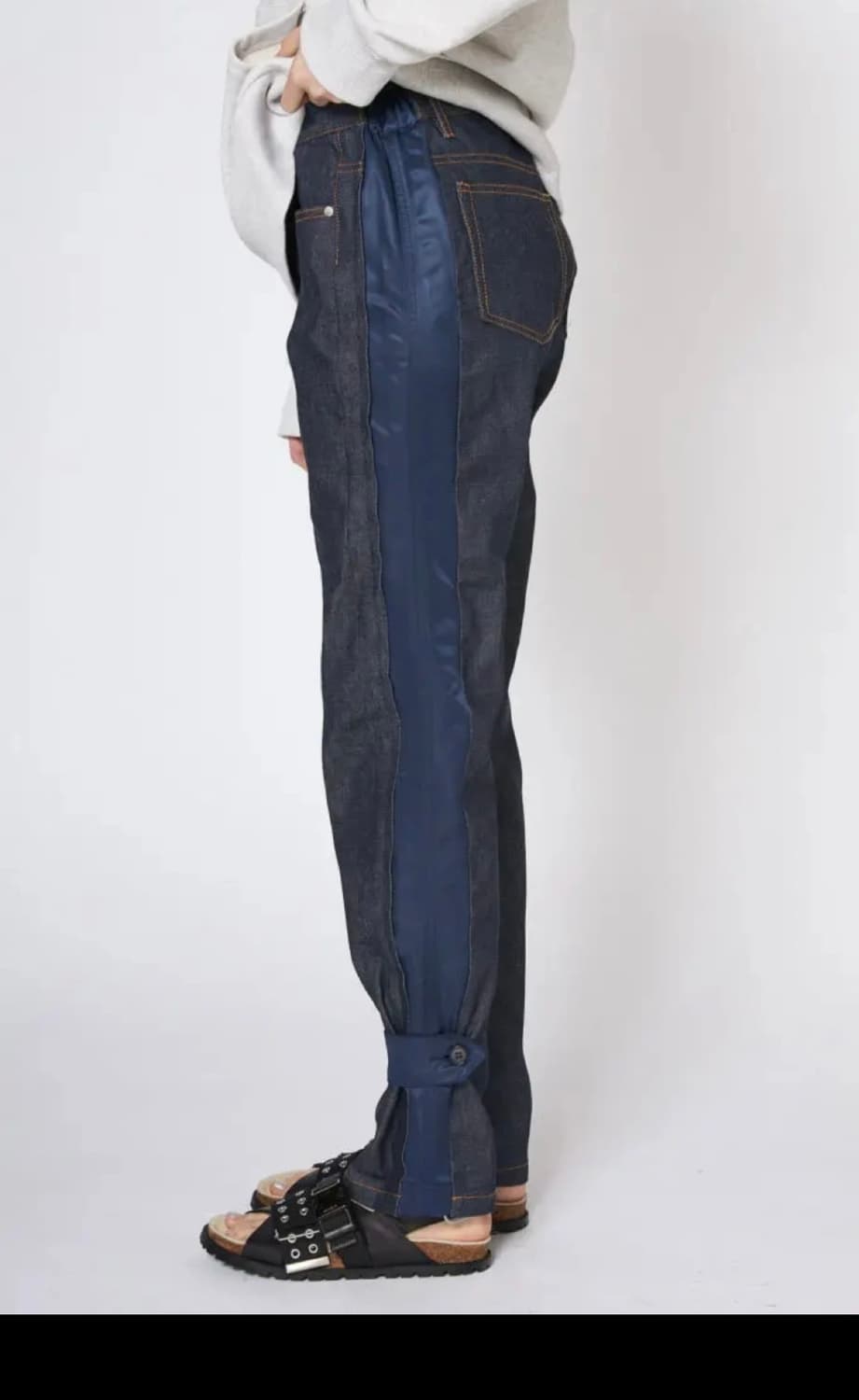 Apc x sacai 우먼스팬츠 아페쎄 사카이데님 여성용 s 상품이미지2