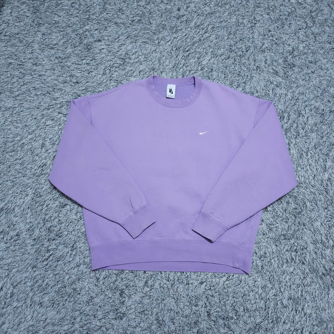 나이키) XL 여자 NRG 솔로스우시 맨투맨 라일락 / 왕눈이샵 상품이미지1