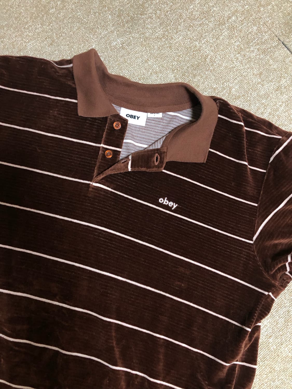 obey 카라 티셔츠 상품이미지2