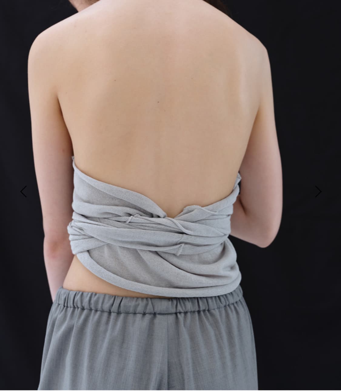 리포스 LINEN HALTERNECK KNIT (L GREY)  상품이미지4