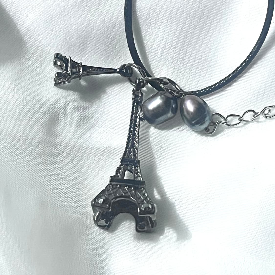 고딕 고스 펑크 y2k 갸루 에펠탑 목걸이 00s 상품이미지2
