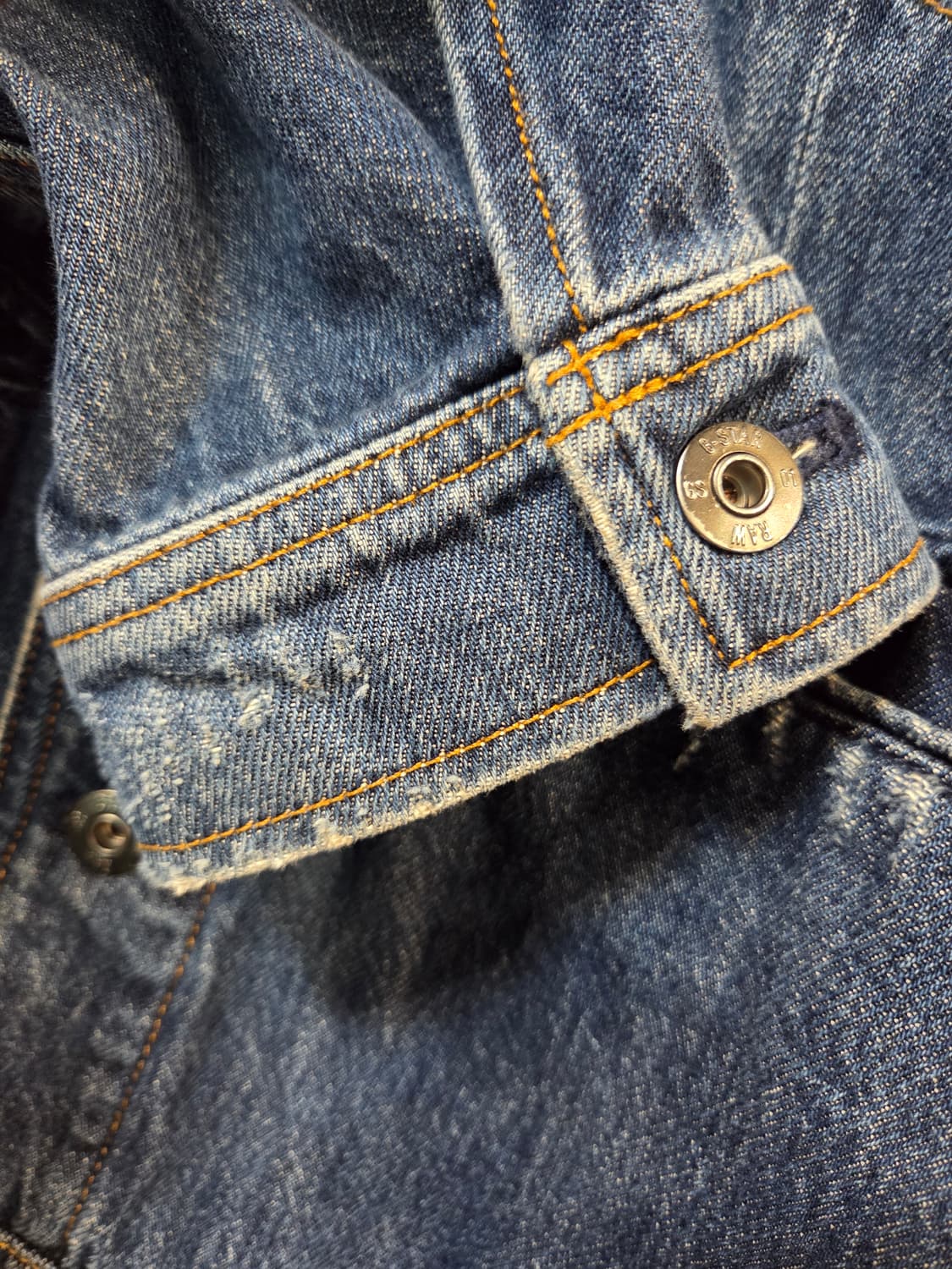 G-STAR워터 레지스턴트 3D 데님 자켓(XL)디피용/택없음 상품이미지4