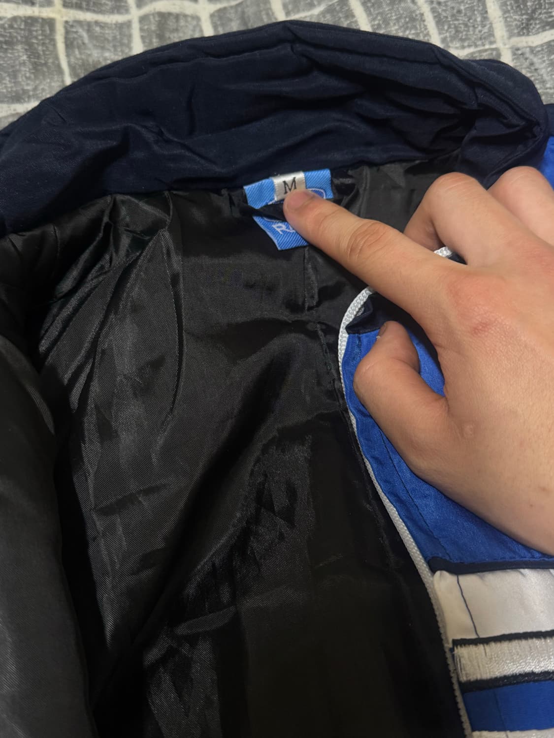 포드 레이싱 패딩 점퍼 빈티지 자켓 M 상품이미지3