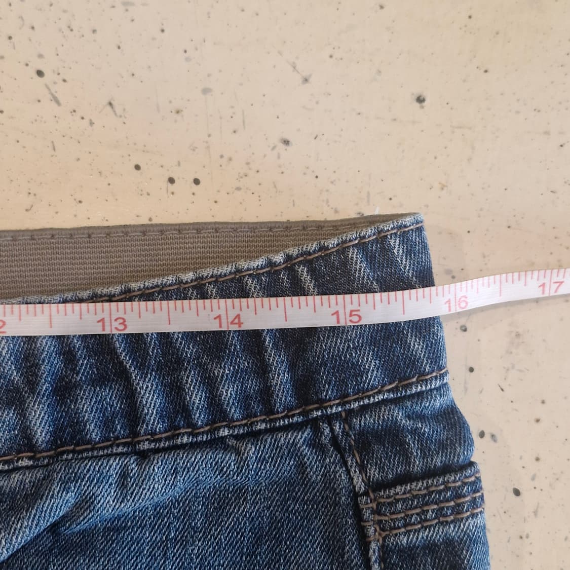 미키마우스 밴딩 데님 청바지 31인치~ 상품이미지5