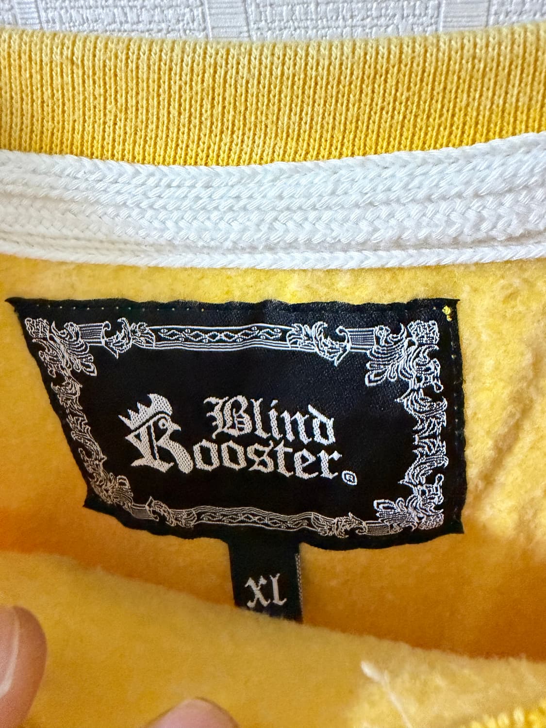 빈티지 Blind Rooster 호랑이 자수 맨투맨 XL 상품이미지3