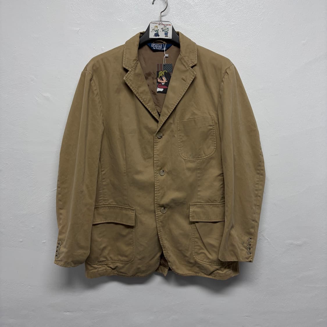 폴로 랄프로렌 3버튼 포켓 블레이저 상품이미지1