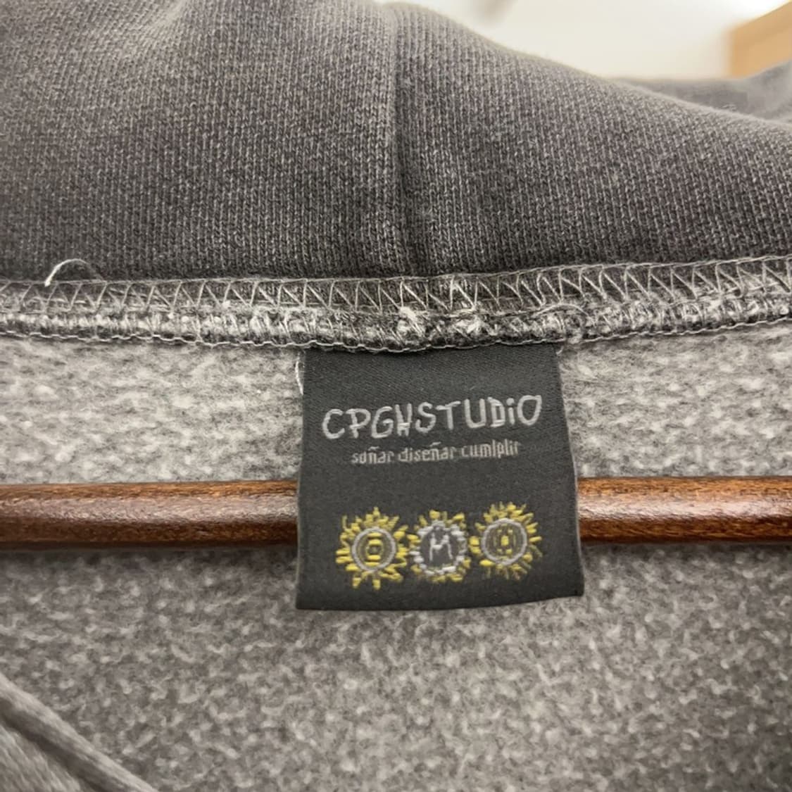 꼼파뇨 키치 슬리브스타 피그먼트 투웨이 후드집업 M C07641 상품이미지5