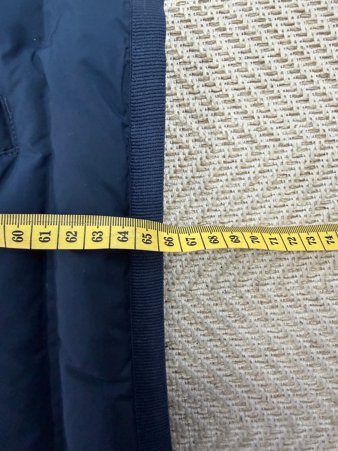 정품) 빈폴 남성 네이비 패딩 조끼 95 상품이미지9