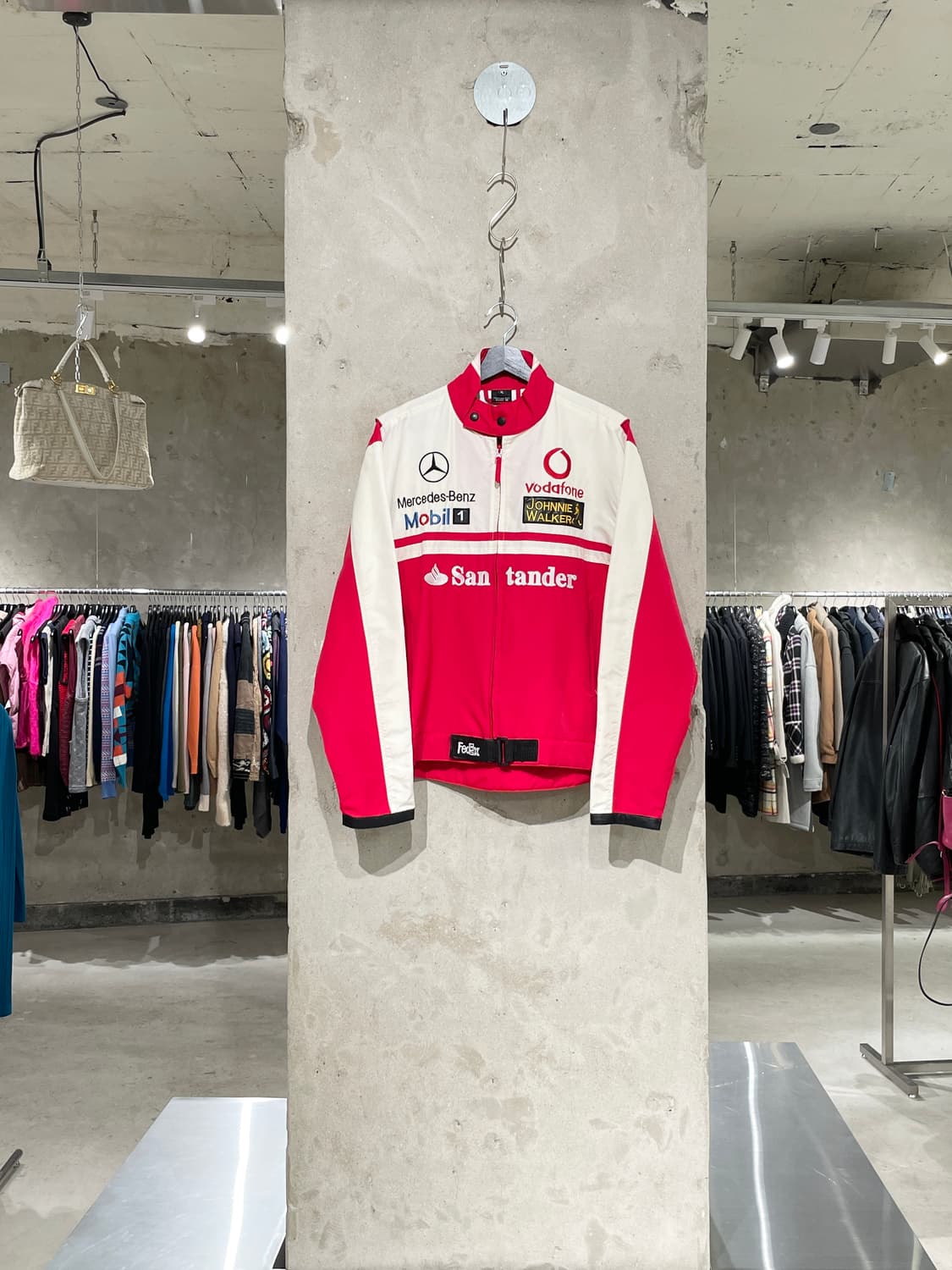 메르세데스 벤츠 투 톤 보다폰 레이싱 자켓 상품이미지1