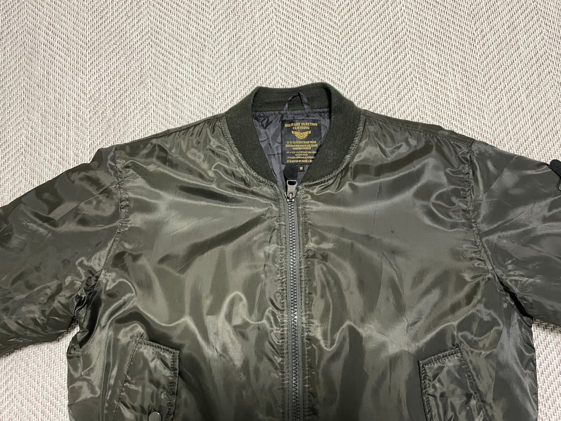 빈티지 밀리터리 플라이트 ma1 봄버 자켓  J03281 상품이미지5