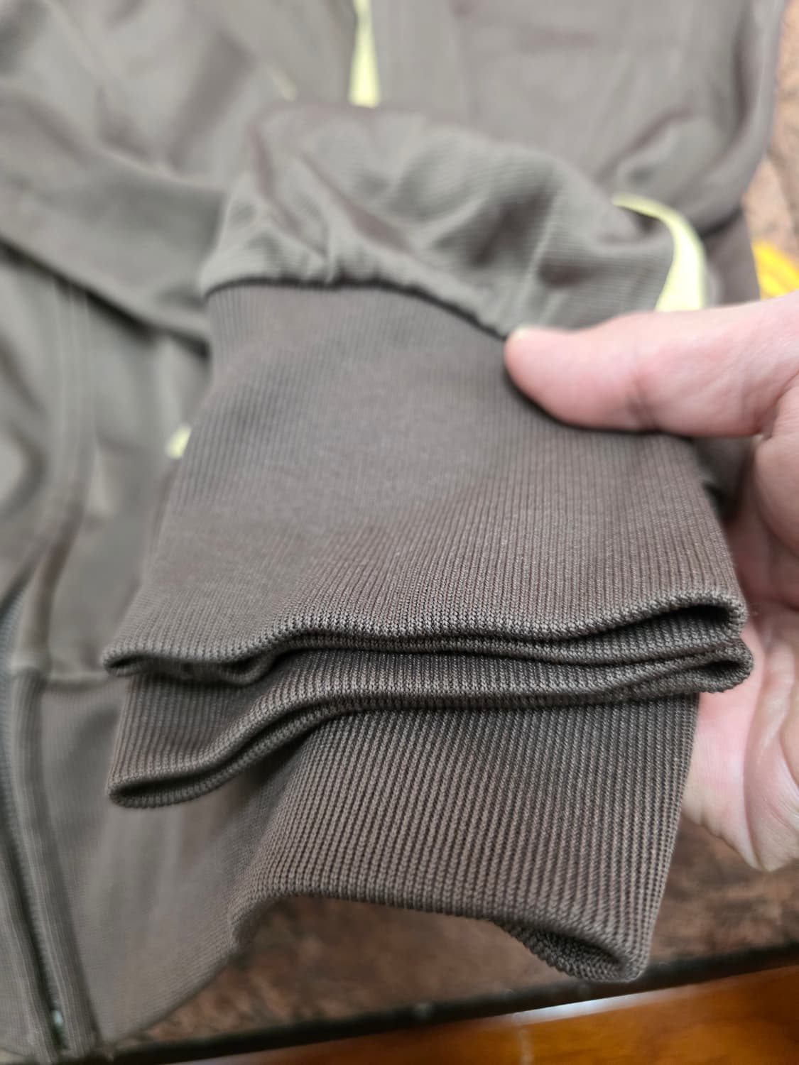 아디다스 05s 브라운 저지 트랙탑 M 상품이미지6