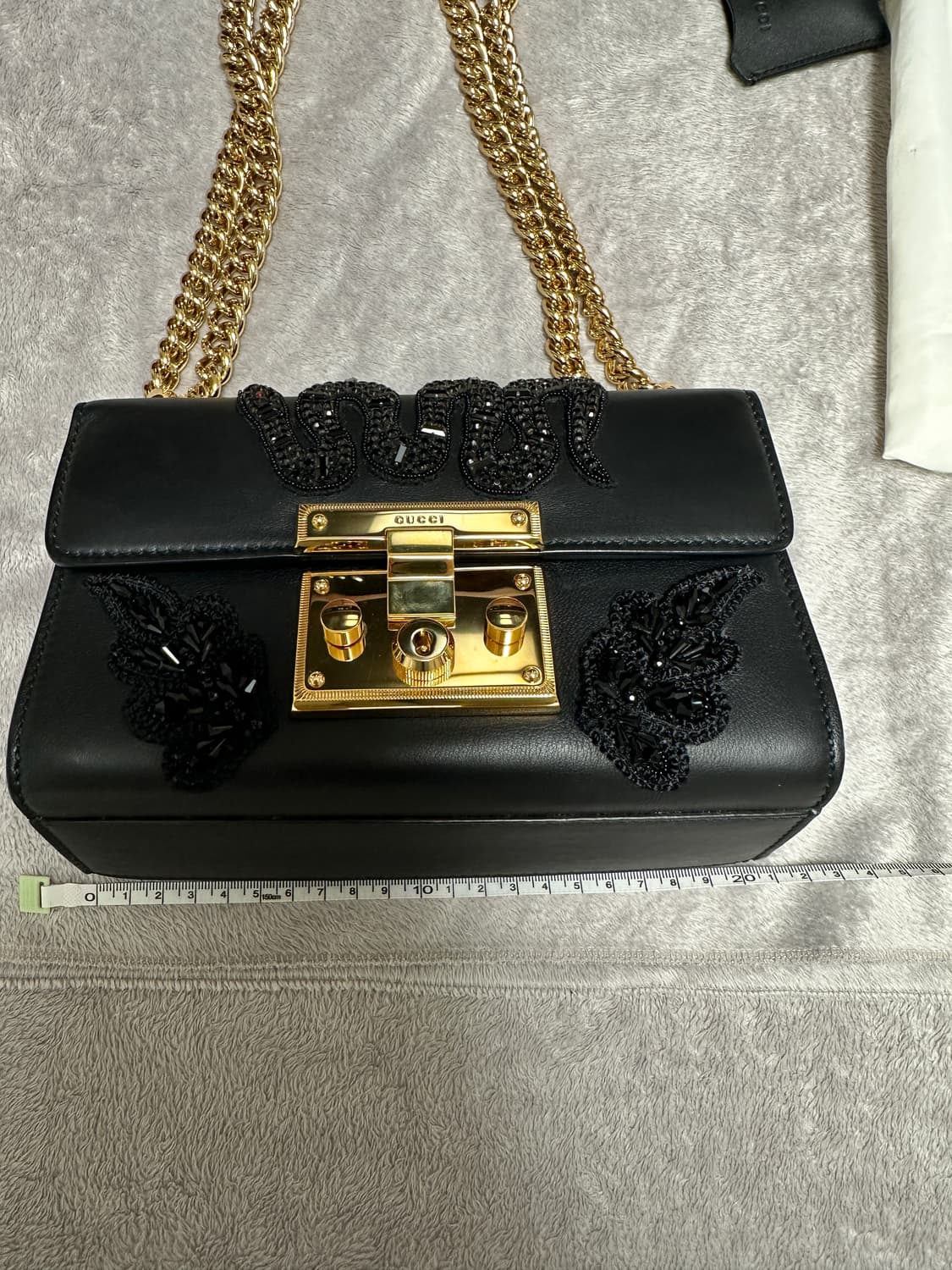 구찌 패들락 스네이크비즈 골드 체인백 432182(국내매장정품) 상품이미지3