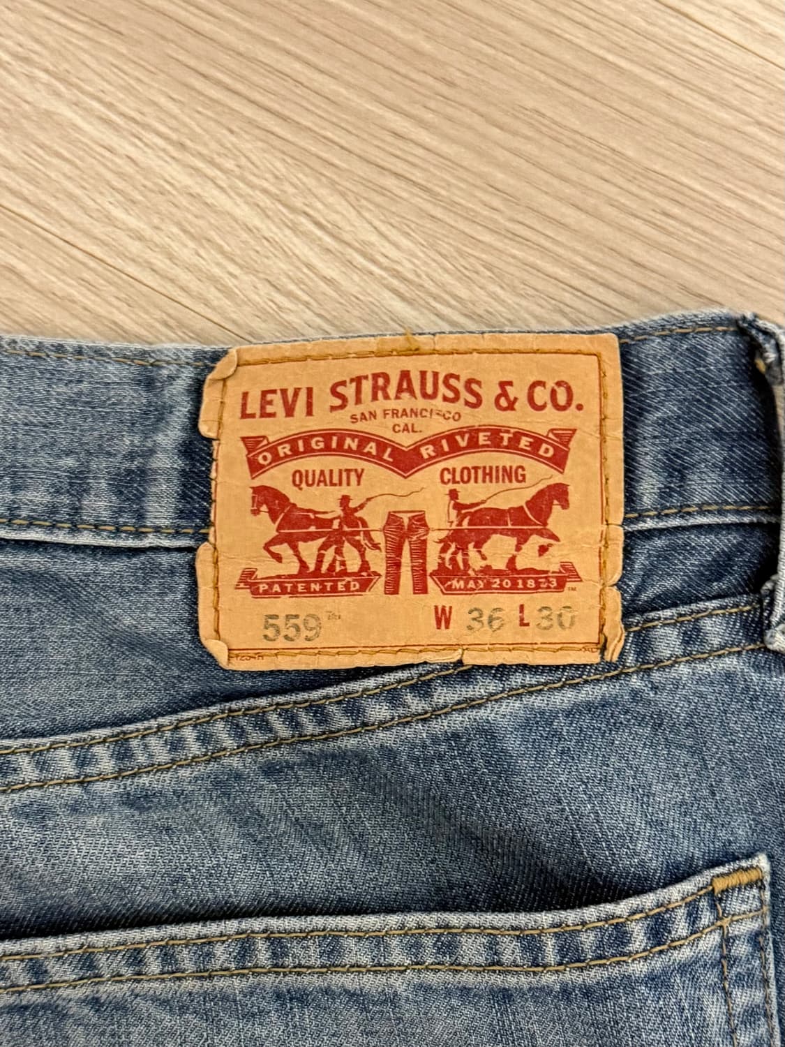 리바이스 559 청바지 상품이미지3