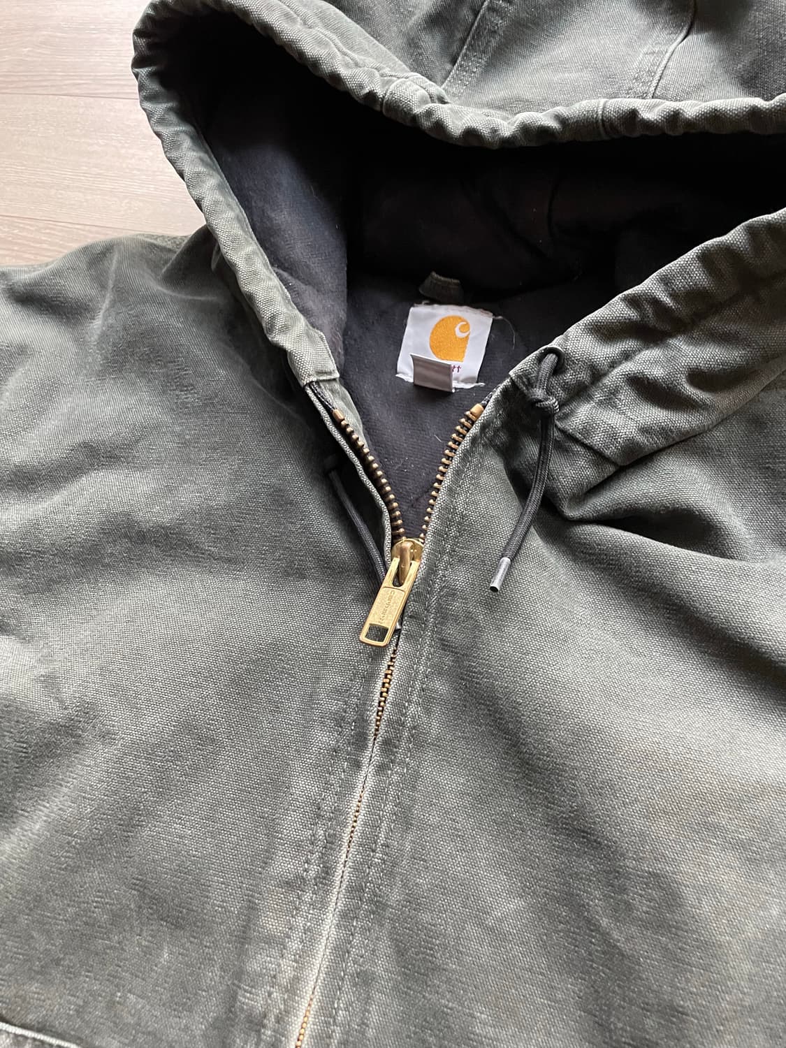 칼하트 j130 mos 모스 액티브 샌드스톤 상품이미지3