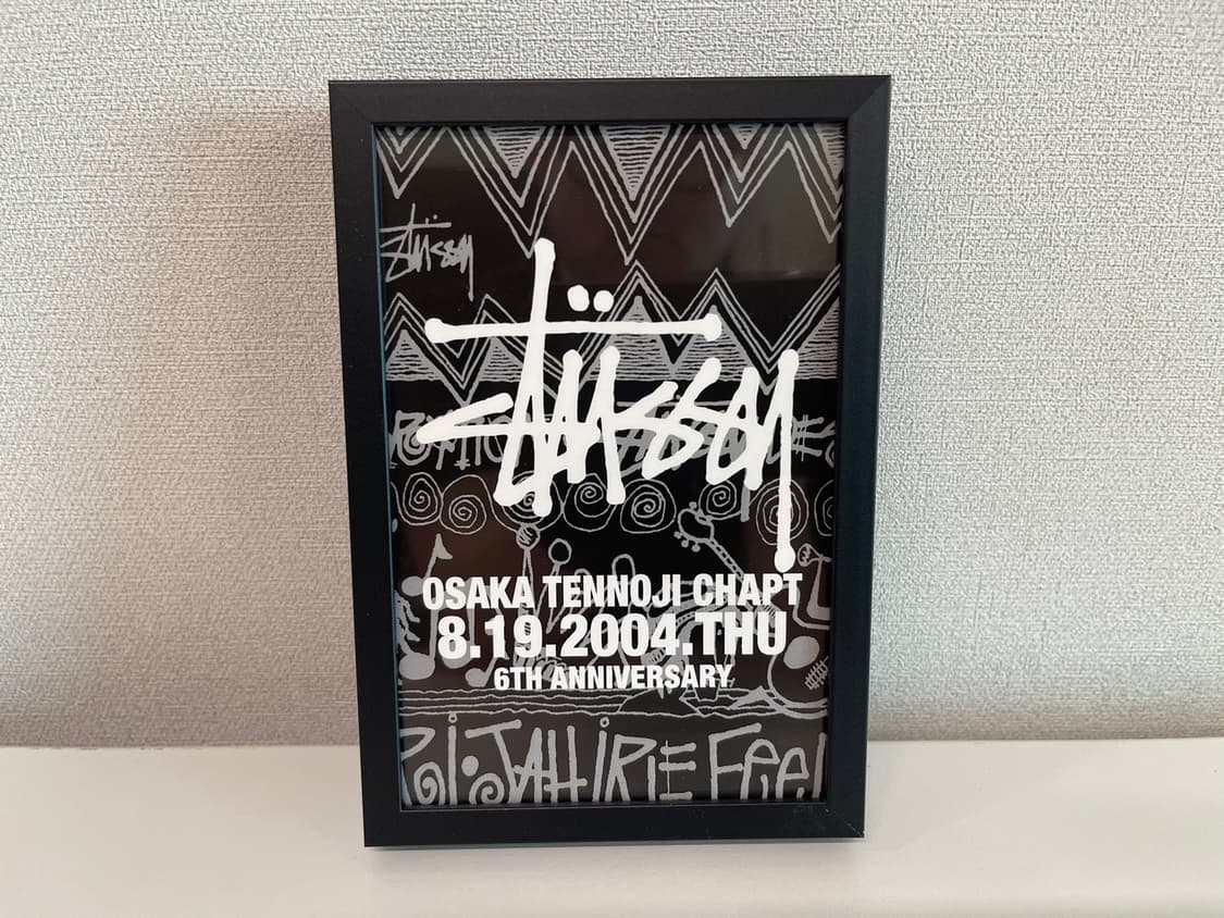스투시 오사카 텐노지 챕터 한정판 아트 포토 2004 STUSSY 상품이미지1