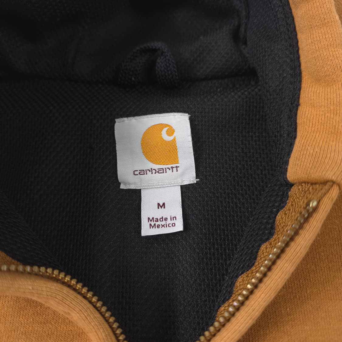 칼하트 레인디펜더 써멀 후드집업 칼하트브라운 (M) 상품이미지5