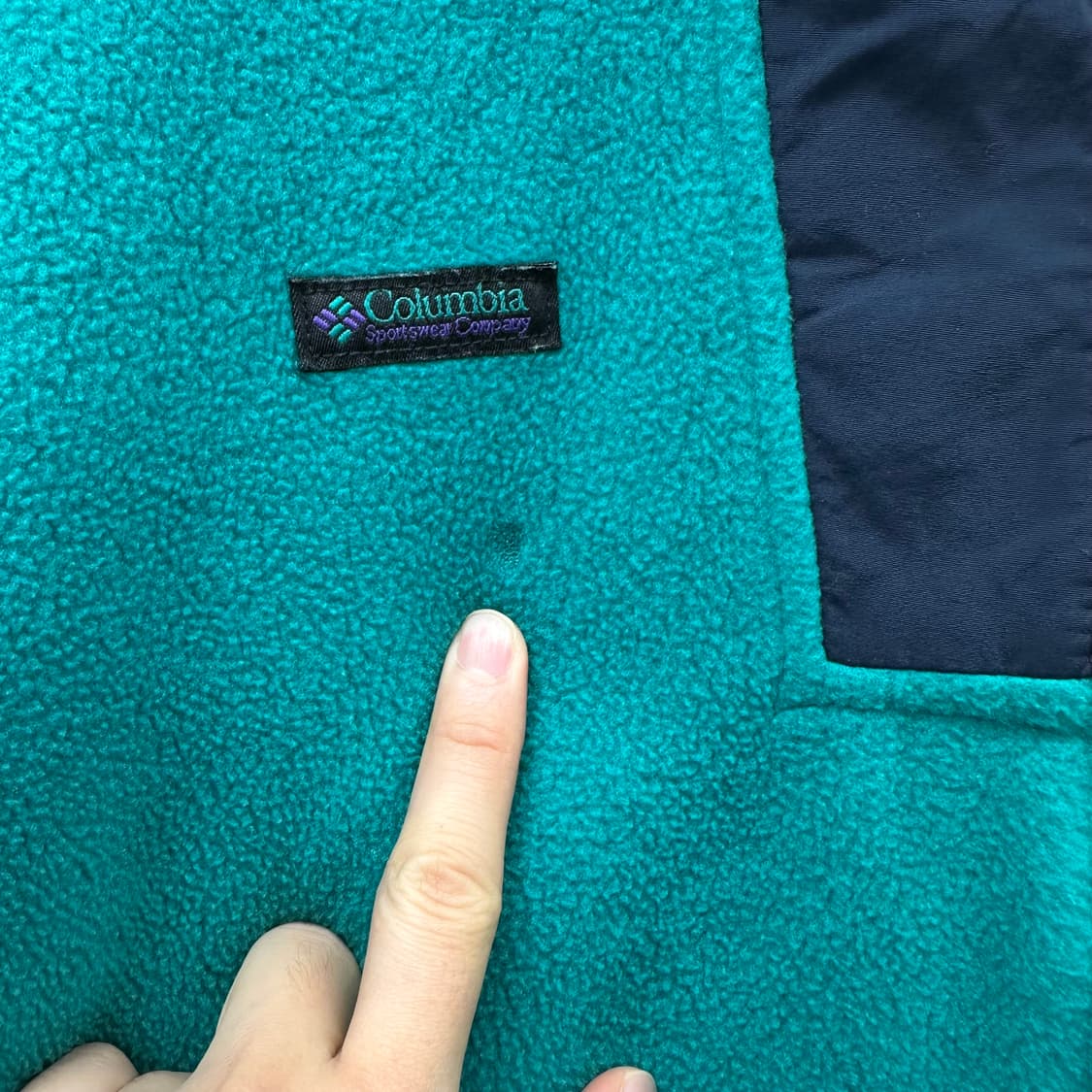 90‘s 콜롬비아 플리스 집업 상품이미지3