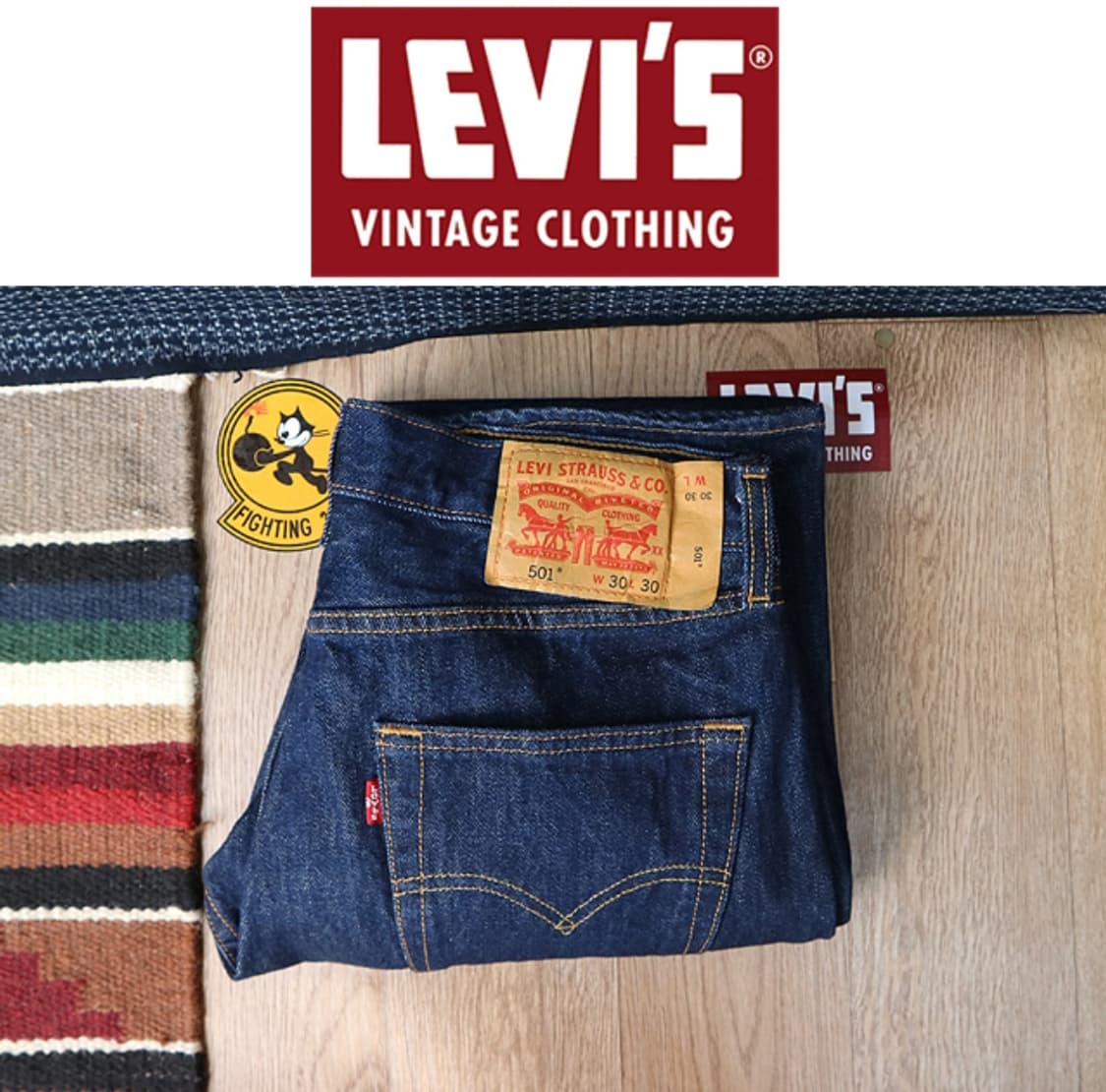 
LEVIS 리바이스 501 진청 데님 30사이즈  상품이미지1