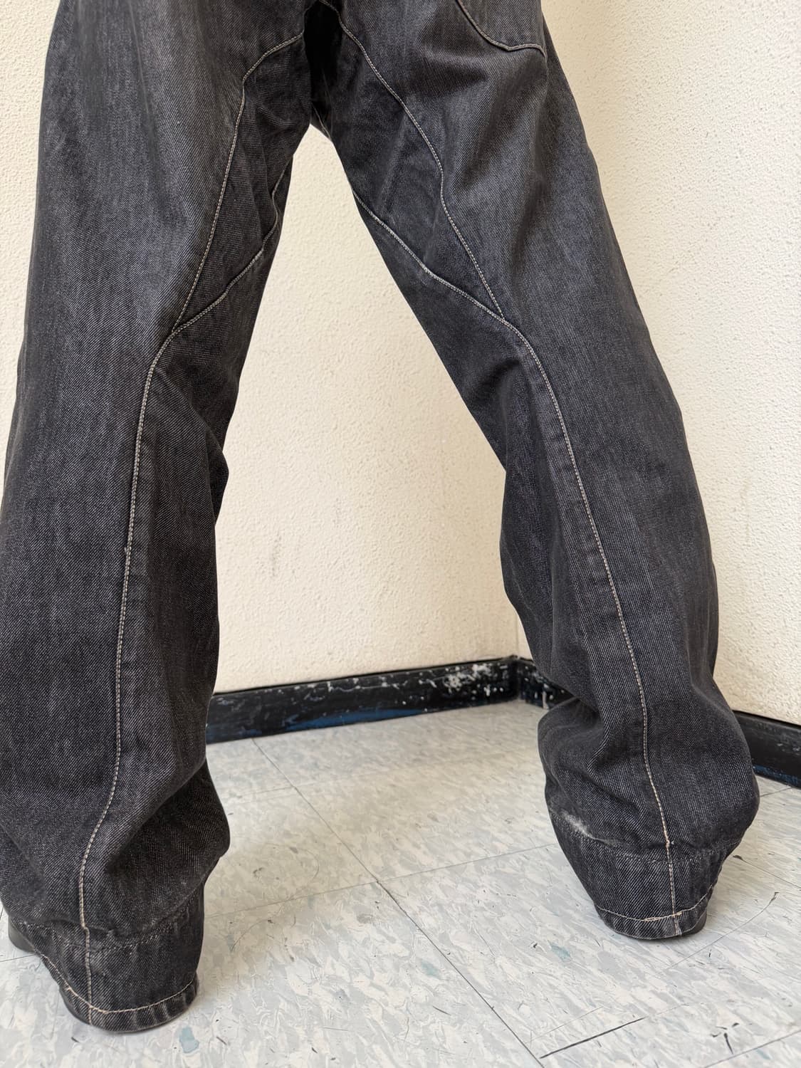 00s engineered jeans 흑청 신치백 상품이미지4