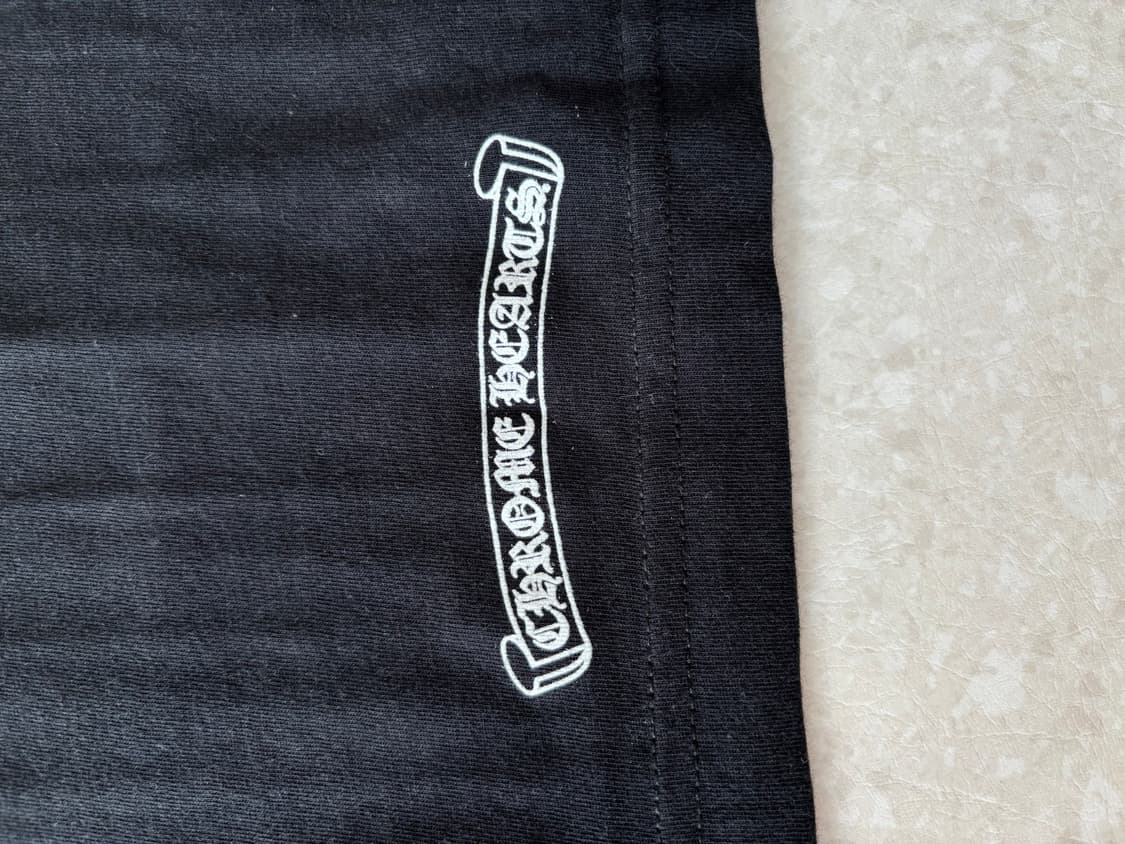 크롬하츠 스크롤라벨 반팔 xxl 상품이미지6