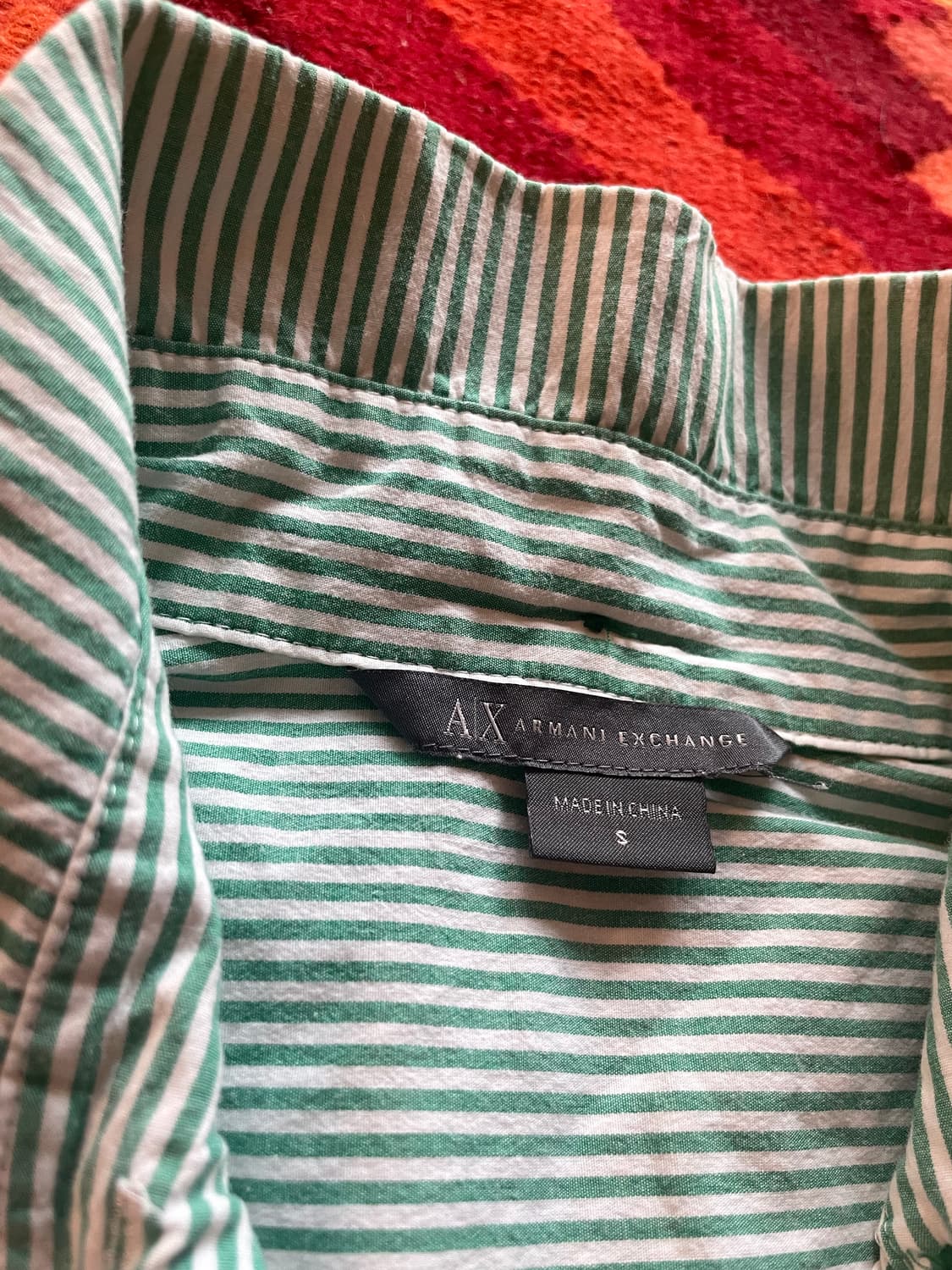 Armani Exchange 스트라이프 셔츠 S 상품이미지5